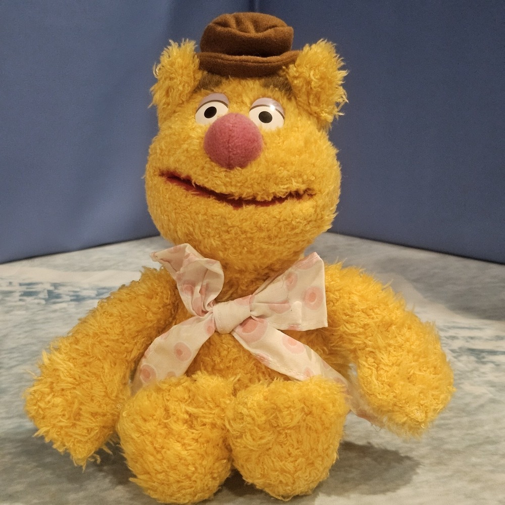 Disney Parks Fozzie Bear Muppet Vision 3D Retired Plush Muppets